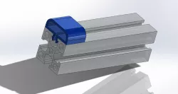 30x30mm Profile Ribbon Cable Holder Thingy