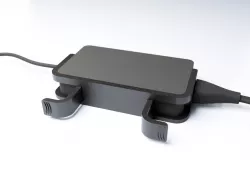 Apple Mac style cable collector for surface charger