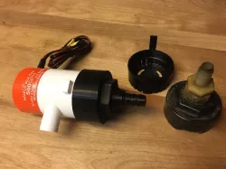 Bilge Pump into bait washdown pump