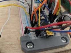 Breadboard Screw Down Clip
