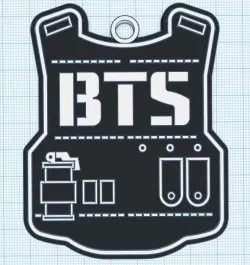BTS keychain