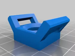 Cable holder for wall