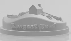 Catan Longest Road Trophy