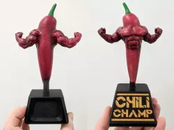 Chili Champ - Chili Cook-Off Trophy