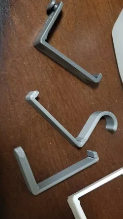 Cubicle Hooks, Hangers and Magnet Holders for Haworth Compose cubicles (with STEP file)