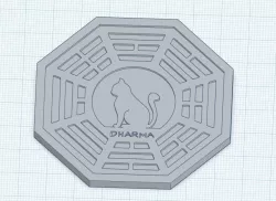 Dharma Initiative Cat Logo