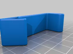 Door holder (European style door handles)
