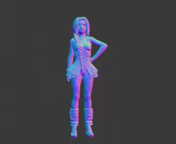 Elf Girl (Fixed Feet {Actually Fixed})