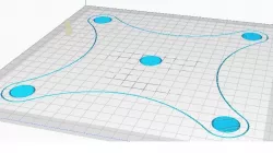 Ender 3 Bed Level Test 3 Point Bed