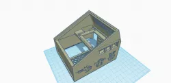 Ender 3 LCD case with Pi 4 