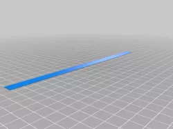 Extruder Calibration Test Strip
