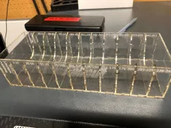 Fallout Board Game Card Organizer (laser cut)