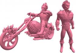 free ghost rider 3D Models | Page 1 | STLFinder