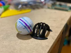 Golf Ball Marker - Three Line