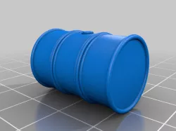 Grim Dark Classic Oil Barrel