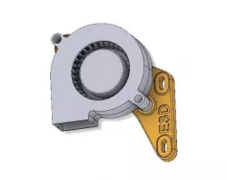 Hemera V6/ Volcano Mount (Hangtight)