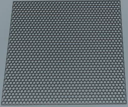 Hex Mesh 200 x 200