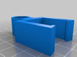 Horizontal Blind Wand Storage Clips for Floor Lamp