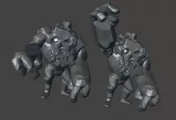 Idol of Gork - Ork / Goblin Rock Golem