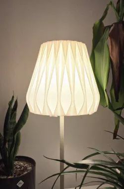 Lamella bedside lamp