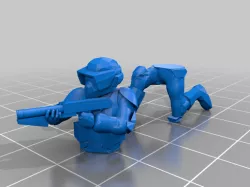 Legion Clone Scout Trooper Kneeling