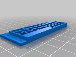 Lithophane Calibrator - Parametric Grid