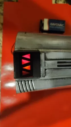 mandalorian right gauntlet led