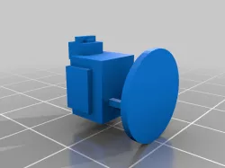Minecraft chicken figure/chess piece