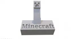 Minecraft Creeper Desk Ornament 