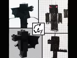Minecraft Dragon-Man - Kids world figurine