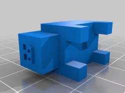 Minecraft pig (figure/chess piece)