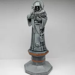 Pedestal for Gothic Hooded Statue 