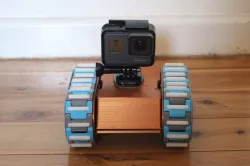 Pluto V2.0 - A Fully 3D Printed ATV Rover Remixed From nahueltaibo's Rover Tracks v2 Design