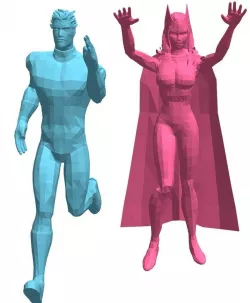 Quicksilver and Scarlet Witch
