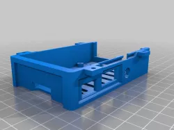 Raspberry PI Adafruit touchscreen wall mount