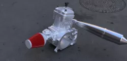 RC Engine Cover for Go-Kart 
