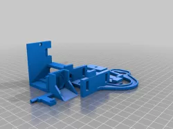 Retractable Purge Mechanism, for MultiColor 3D printing CR 10 V 2.2 | Pulizia Laterale per stampe Multicolore