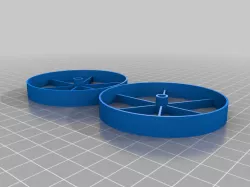 Sci Oly Mousetrap Vehicle 70mm Front Wheels