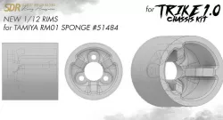 SDRacing 1/12 rims for RM01 sponge