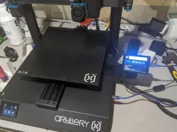 Sidewinder X1 or 2040 Extrusion pi mount for touch ui screen