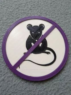 Sign - no mouse