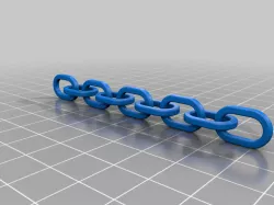 Simple link chain 9 links
