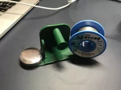 Soldering wire holder