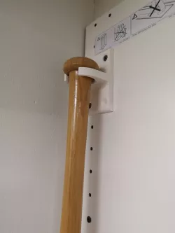 Solid Baseball Bat Holder (for IKEA PAX)