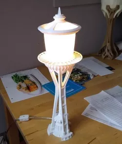 Space Needle LED Lamp