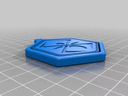 Spyder Logo Keychain