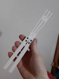 The "Atrain" balisong trainer