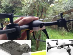 Tiltable camera mount for SG106 Drone