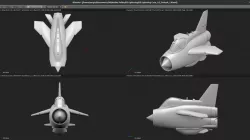 Toy plane - English Electric Lightning