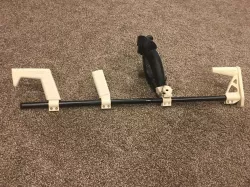 Valve Index NoobTube Right Hand Gun Grip, Clamp and Sling Ring